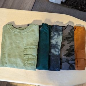Old Navy, Boys Size M (8), Long Sleeve Shirt Bundle